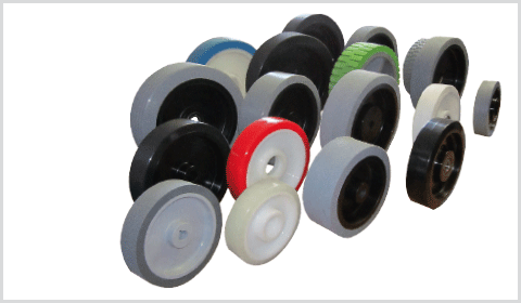 Elastic Polyurethane wheels - series Beta