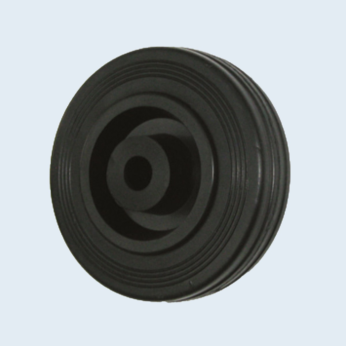 Nylgom - Polypropylene centre injected into black rubber rim