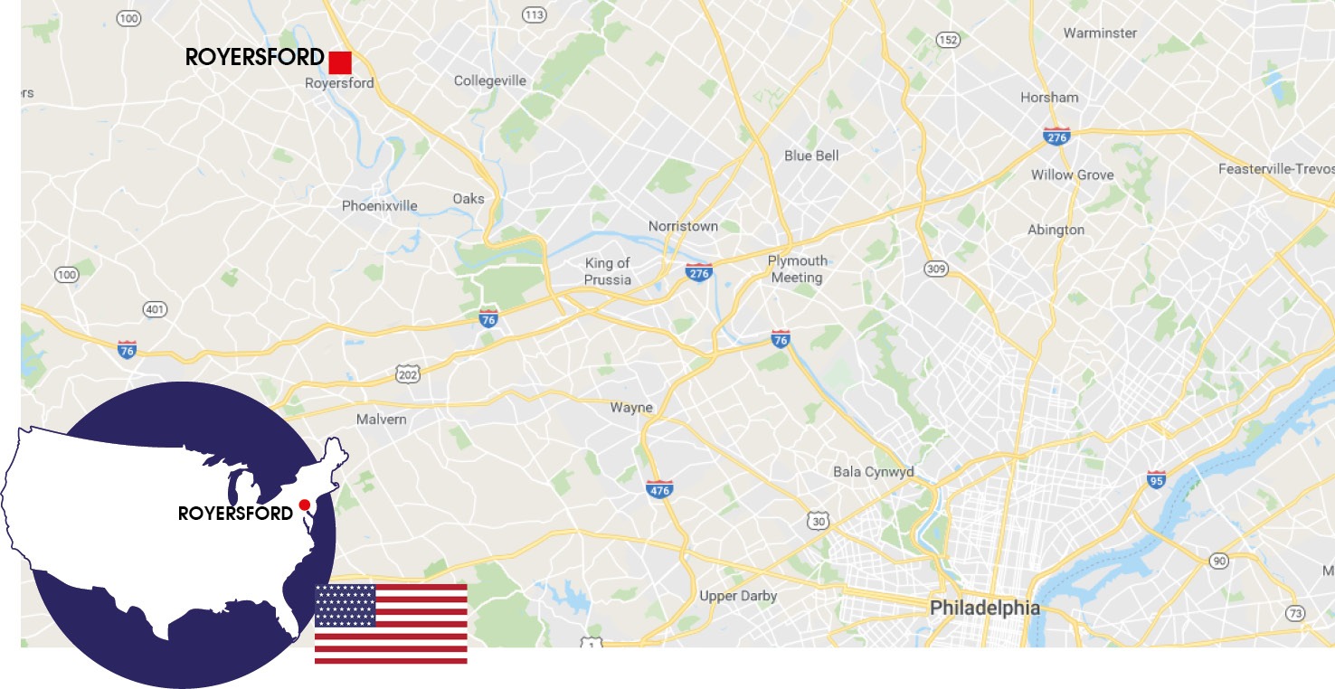 logistics hub in the USA at Royco Logistics