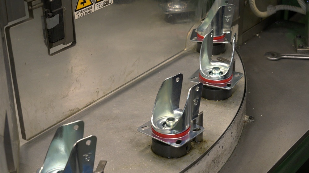production-23 Production of wheels and castors for industry